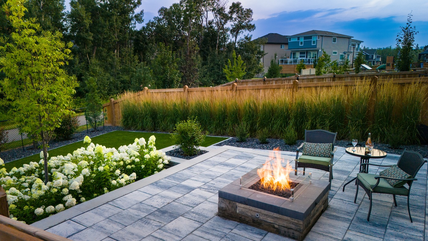 Natural Gas Stone Firepits