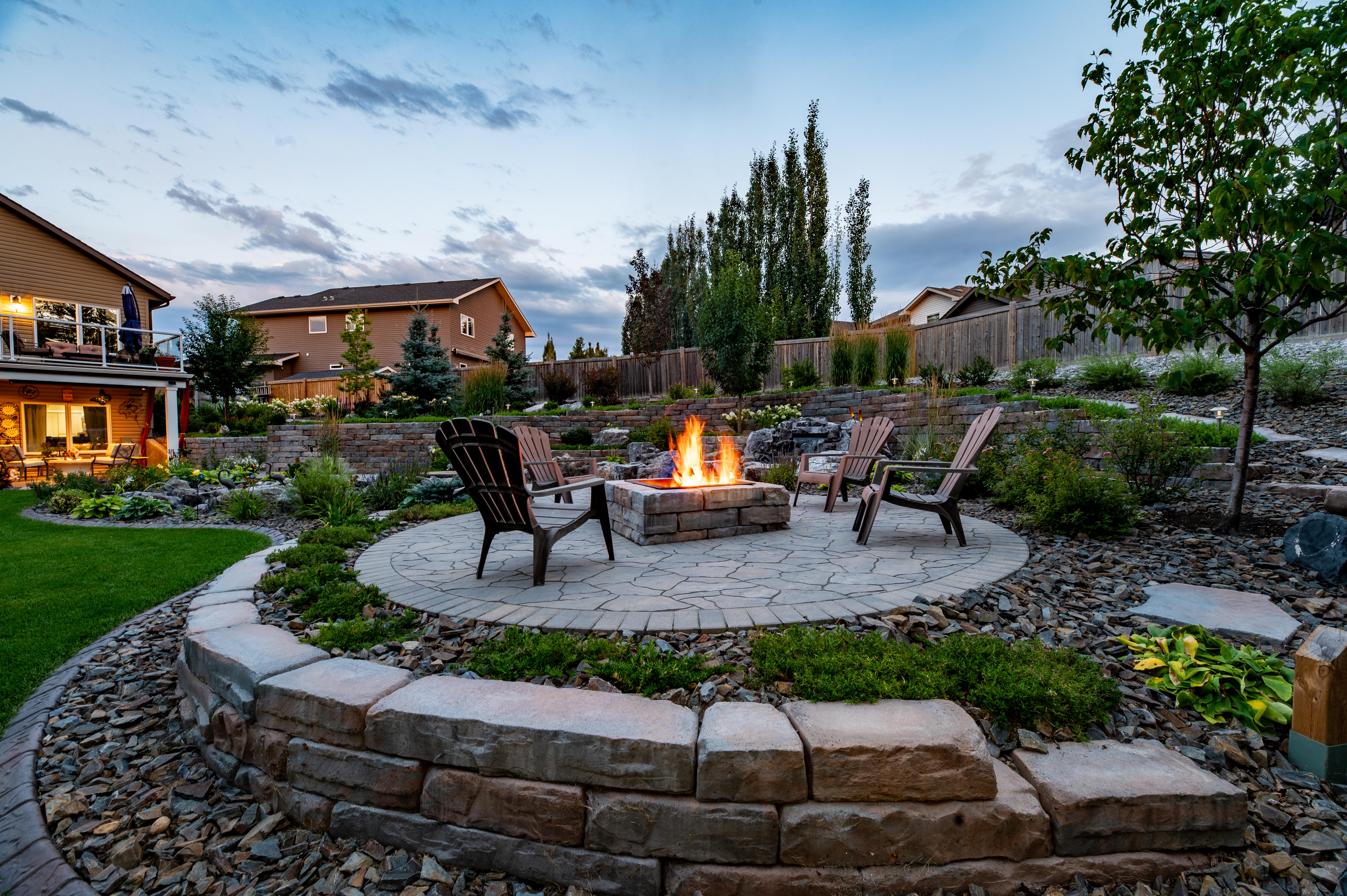 Wood Burning Stone Firepits